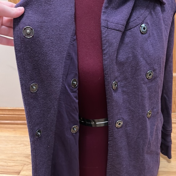 Lulu lemon button up sweatshirt - Picture 3 of 4